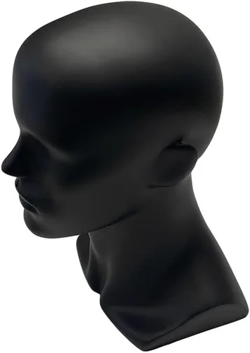 Vista 3 de DBM IMPORTS Cabeza de maniquí macho de 13 pulgadas de alto para mostrar pelucas sombreros auriculares máscaras gafas de sol