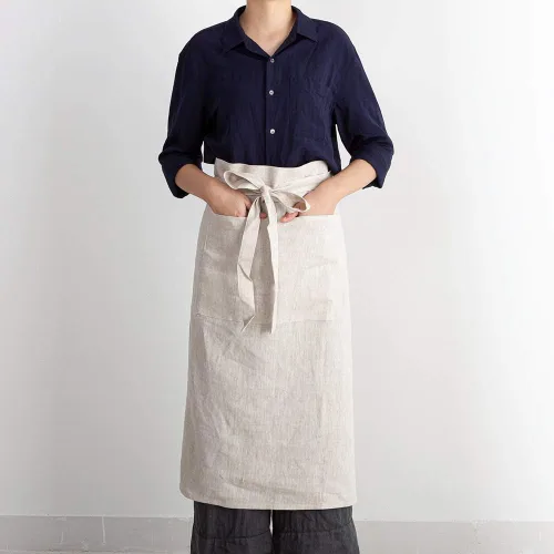 Vista 9 de ATLINIA 100% Linen Apron Parent