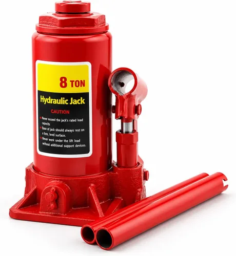 Vista 14 de XtremepowerUS Gato hidráulico portátil de 2 toneladas para botella con soporte hidráulico elevador de gato hidráulico Granja RV Truck Equipo