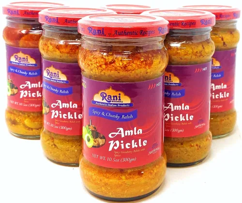 Vista 16 de Rani Amla Candy 5.25 oz (150 g) sellado al vacío, parte superior fácil de abrir, recipiente resellable ~ Indian Tasty Treats Vegano Apto