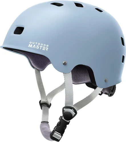 Vista 12 de OutdoorMaster - Casco de patineta y ciclismo, dos forros extraíbles, ventilación, para varios deportes, scooter, patinaje en línea, patinaje