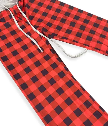 Vista 3 de Remimi Pantalones del día de San Patricio para niña, con cordón de trébol, pantalones sueltos de 5 a 14 años