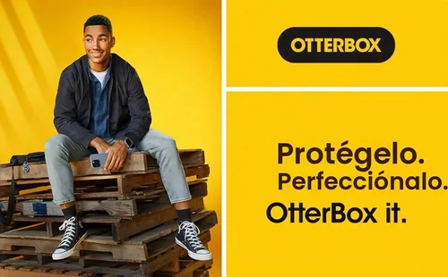 Vista 9 de OtterBox Funda Serie Symmetry+ para iPhone 16e, iPhone 15, iPhone 14 y iPhone 13 (SOLAMENTE), Se Acopla a MagSafe, Ultra-Elegante, Bordes Elevados
