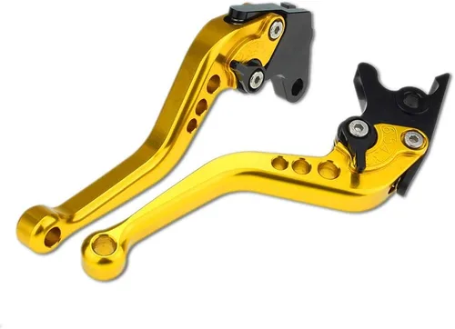 Vista 2 de Juego de palancas de freno y embrague Krace con empuñaduras de goma de 7/8" - Compatible con Kawasaki Z250SL 2016-2017 y Ninja 250R/Z300 2008-2018