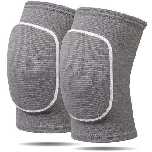 Vista 8 de Rodilleras de voleibol para mujeres, hombres, jóvenes, niñas, niños, rodilleras para voleibol, baloncesto, fútbol, baile, yoga, tenis, correr