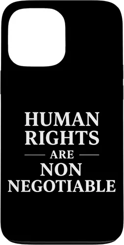 Vista 24 de Human Rights are Non Negotiable Social Justice & Equality Case for iPhone XR