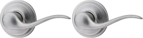 Vista 31 de Kwikset Tustin - Manija de puerta de entrada con cerradura y llave, palanca exterior reversible con cerradura segura, para entrada principal
