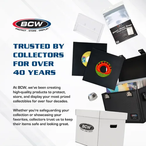 Vista 6 de BCW Fundas protectoras de vinilo para discos de vinilo Paquete de 100 unidades para LPs de 12 pulgadas Fundas protectoras de vinilo de calidad