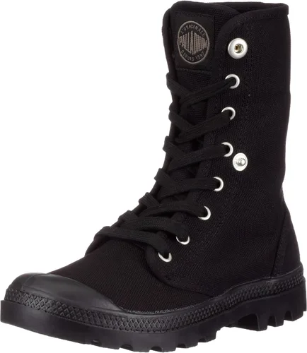 Vista 4 de Palladium Bota de lona holgada para mujer