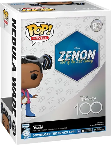 Vista 3 de Funko Pop Movies: Disney 100 - Zenon: Girls of The 21st Century, Nebula Wade - Figura de vinilo coleccionable - Idea de regalo - Producto