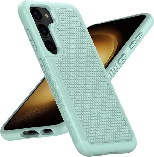 Vista 40 de FNTCASE Funda para iPhone 14 Pro Max color azul: [compatible con Magsafe] Funda magnética mate sólida con [protección completa de la cámara]
