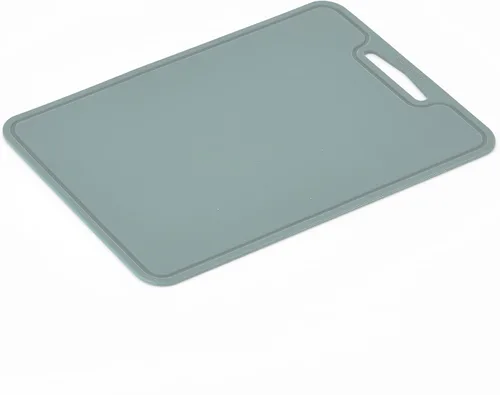 Vista 10 de Tabla de cortar de silicona, 11.8 x 9 pulgadas, alfombrilla de corte flexible sin BPA (azul)