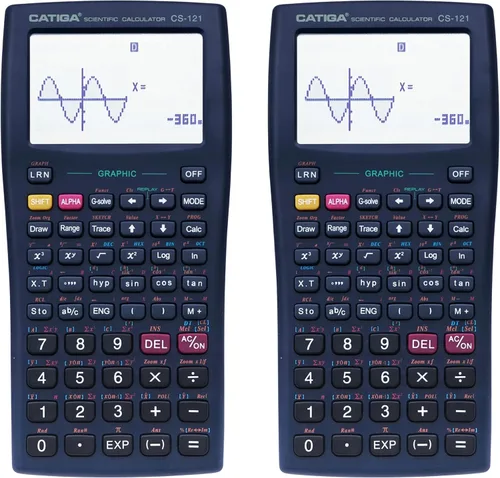 Vista 8 de Calculadora científica CATIGA con funciones gráficas, múltiples modos con interfaz intuitiva, perfecta para principiantes y cursos avanzados