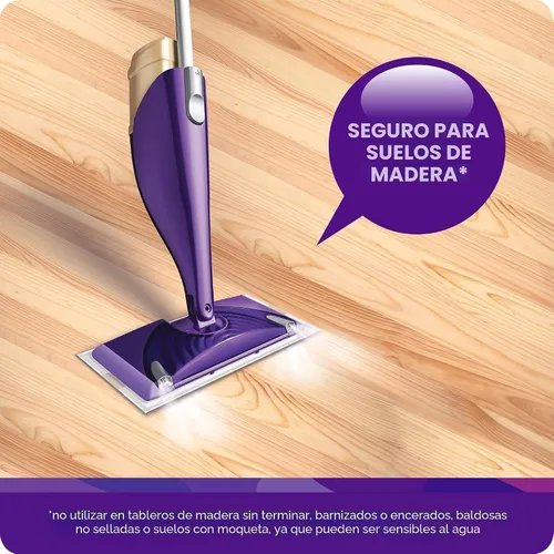 Vista 4 de Swiffer Wetjet - Recambios de tela de barrido de madera, 10