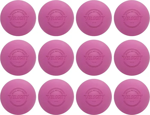 Vista 115 de Pelotas de lacrosse Velocity - 1, 2, 3, 6, 12, 18, 24, 36, 60 y 120 paquetes - para práctica, tamaño oficial aprobado por la NFHS y la universidad