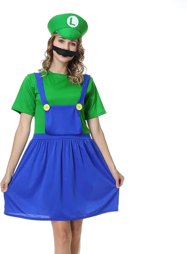 Vista 4 de Super Costume Cosplay Fancy Halloween Dress Outfit Costume Unisex Mens Women Adult Kids Teens