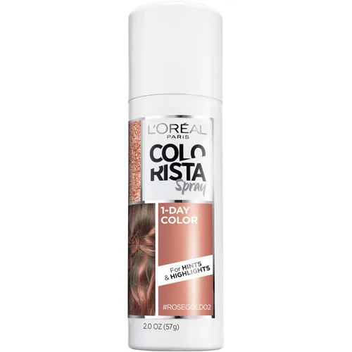 Vista 13 de L'Oreal Paris Color para pelo colorista, espray de un día, Plateado