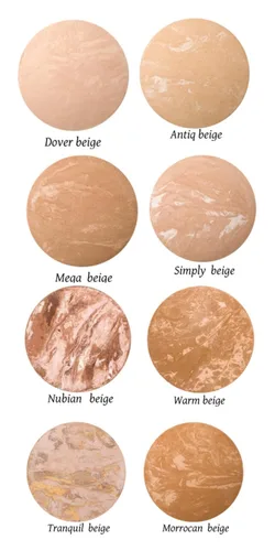 Vista 3 de Mineral Baked Foundation Makeup - Base de maquillaje en polvo vegana, sin parabenos, sin gluten y sin crueldad (beige antiguo)