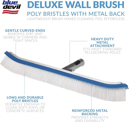 Vista 6 de Blue Devil B3518, cepillo para pared de lujo de 18 pulgadas