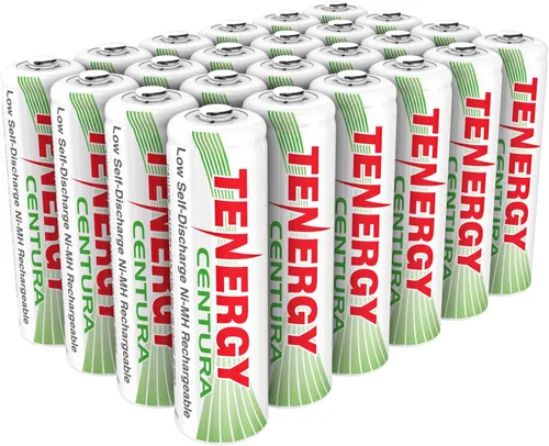 Vista 8 de Tenergy Centura AA & aaa baja autodescarga LSD NiMH rechargeable batteries AA 4 piezas