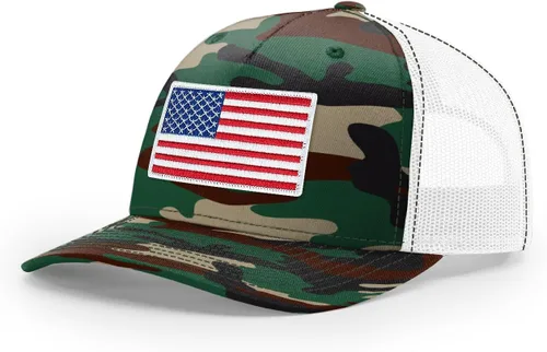 Vista 97 de Joe's USA Richardson 112 - Gorras de camionero con parche gráfico personalizado - Gorras estructuradas de cinco y seis paneles Richardson Premium