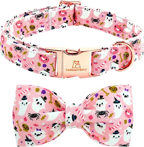 Vista 35 de Lionheart glory Collar de perro con bandera estadounidense, collar de lazo para perro del 4 de julio, resistente y ajustable, patriótico