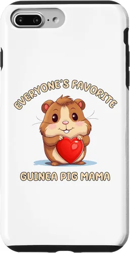 Vista 9 de iPhone 15 Funny Everyone's Favorite Guinea Pig Mom Mama Case