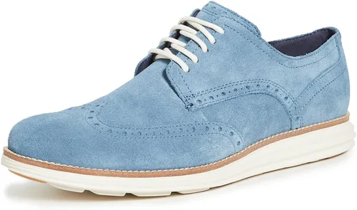 Vista 18 de Cole Haan Men's OriginalGrand Shortwing Oxford Negro Cuero/Blanco