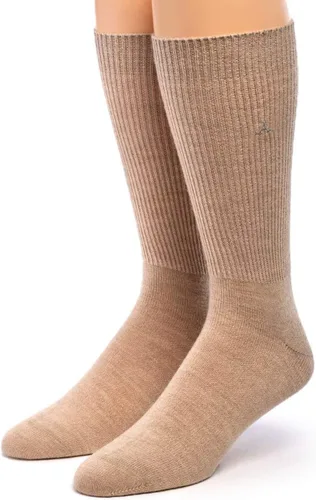 Vista 14 de WARRIOR ALPACA SOCKS - Calcetines de vestir premium de lana de alpaca bebé para hombres y mujeres Negro