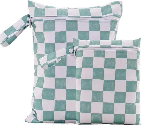 Vista 20 de Bolsas húmedas de 2 tamaños, bolsa de almacenamiento impermeable para Playa