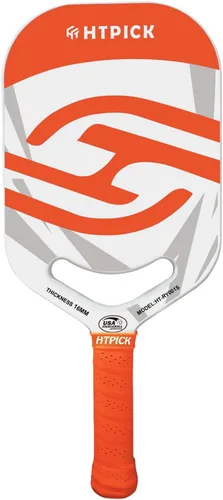 Vista 11 de Palas de Pickleball Pala de Pickleball de Fibra de Carbono T700 con Garganta Aero Moldeado por Prensado en Caliente Núcleo de Polímero de 16mm