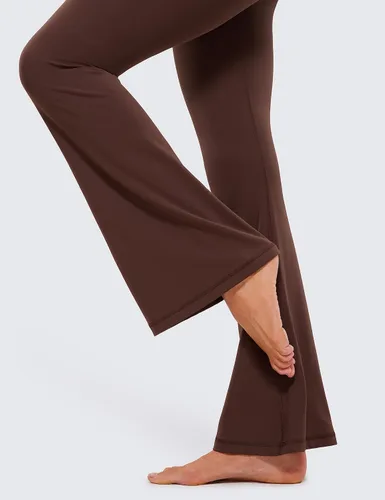Vista 5 de CRZ YOGA Butterluxe - Leggings cruzados para mujer, 31 pulgadas, cintura alta, corte de bota, corte de bota, pantalones de yoga con control