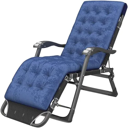 Vista 7 de Home Leisure Folding Chair with Removable Mat and Armrest, Multi-Position Adjustment Reclining Chair for Outdoor Garden Purple