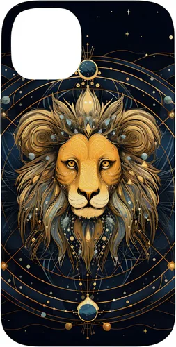 Vista 15 de Leo Zodiac Sign Lion Horoscope Constellation Case for iPhone 17