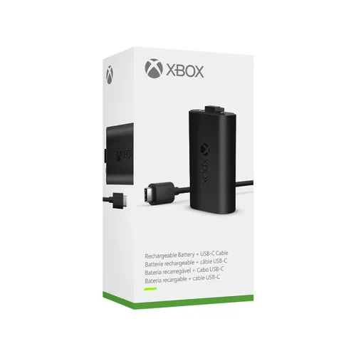 Vista 5 de Xbox Rechargeable Battery + USB-C Cable
