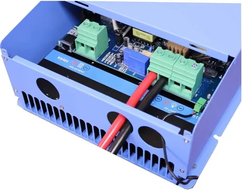 Vista 2 de AIMS Power SCC80AMPPT Controlador de carga solar MPPT de 80 amperios; carga sistemas solares de 12, 24, 36 y 48 voltios; carga de 4 etapas; selector