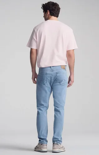 Vista 78 de Mavi Jake - Jeans para hombre, tiro regular, pierna ajustada