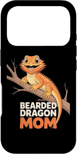 Vista 29 de Bearded Dragon Mom Reptile Parent Animal Care Fan Case for iPhone XR