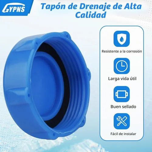 Vista 3 de Tapa de válvula de agua de drenaje de piscina para pieza de repuesto de piscina Coleman