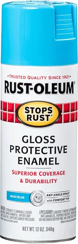 Vista 59 de Rust-Oleum 7776830 - Pintura en aerosol para prevención del óxido, 12 onzas, negro plano