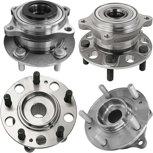 Vista 137 de Detroit Axle - Kit de suspensión delantera 4WD para Nissan Frontier Pathfinder Xterra, 2 cubos de rodamientos de ruedas, 2 brazos de control