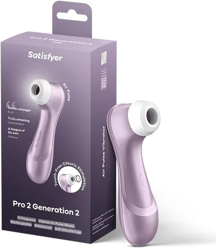 Vista 7 de Satisfyer Consolador vibrador Pro 2 Estimulación del clítoris fuerte y silencioso Juguete sexual para mujeres Juguete sexual extremadamente