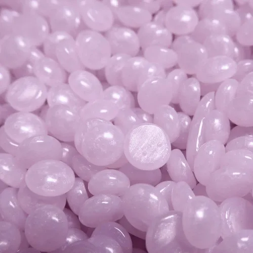 Vista 5 de Waxness Spa Choice - Perlas de cera dura cremosa sin colofonia de jazmín morado, 2.2 libras / 2.2 lbs