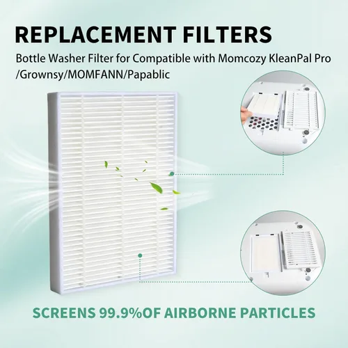 Vista 4 de Bandeja inferior para lavadora de botellas MomCozy KleanPal Pro Grownsy