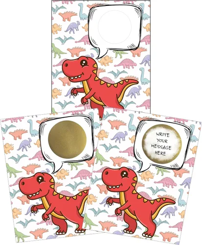 Vista 46 de My Scratch Offs 20 Boletos Dorados para el Día de San Patricio Haz tus propias Tarjetas de Rascar DIY con Adhesivos de Rascar para Boletos de Rifa