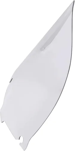 Vista 4 de Parabrisas ondulado transparente de 13 pulgadas para Harley Electra Glide Street Glide Ultra Classic y Trike 1996-2013