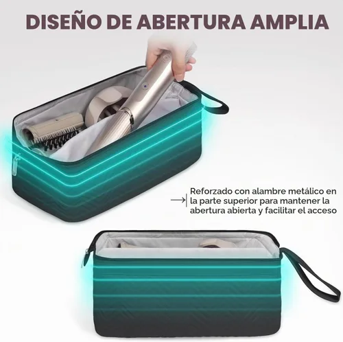 Vista 6 de Funda de transporte compatible con Shark Flexstyle (negro)