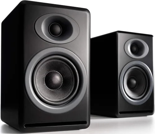 Vista 4 de Audioengine P4 (Pr.) Bocinas pasivas de estantería de 2 vías Madera natural