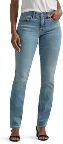 Vista 10 de Lee Jeans de pierna recta Ultra Lux Comfort con Flex Motion para mujer Negro