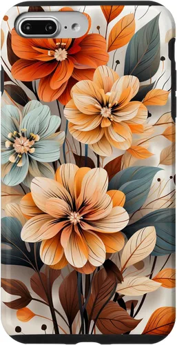 Vista 12 de Cute Fall Flower Sublimation Clipart Autumn Leaves Case for iPhone 17